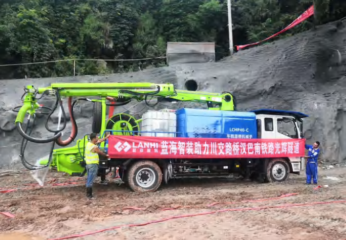 濕噴機(jī)械手在隧道施工中具有極其重要的作用