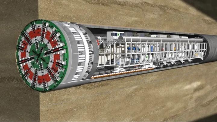 盾構機：現代隧道建設的“地下巨龍”